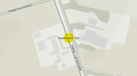 Immobilienpreisekarte Hatten Tweelb&auml;ke Ost